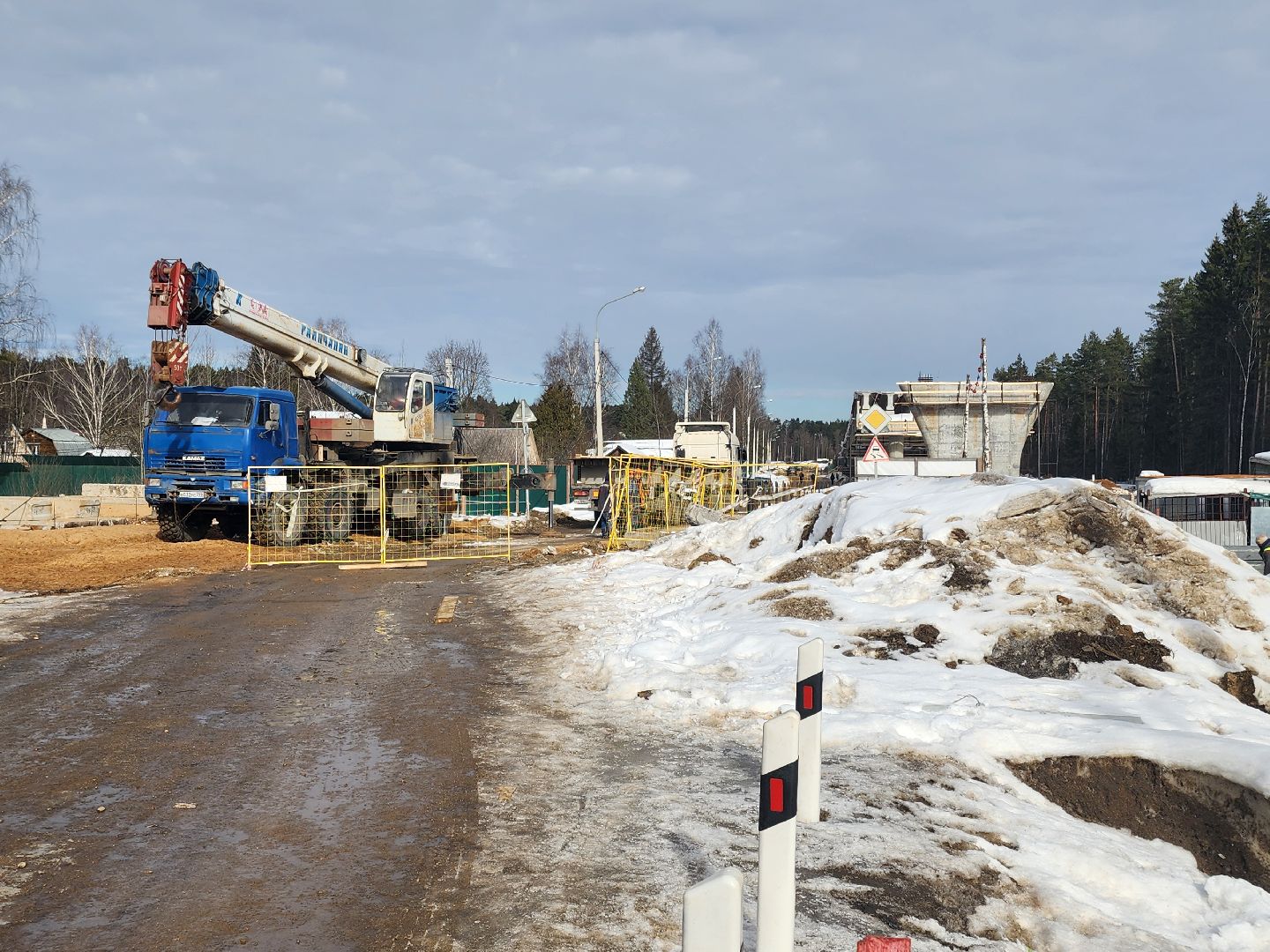 транспортная развязка, путепровод, мцд,