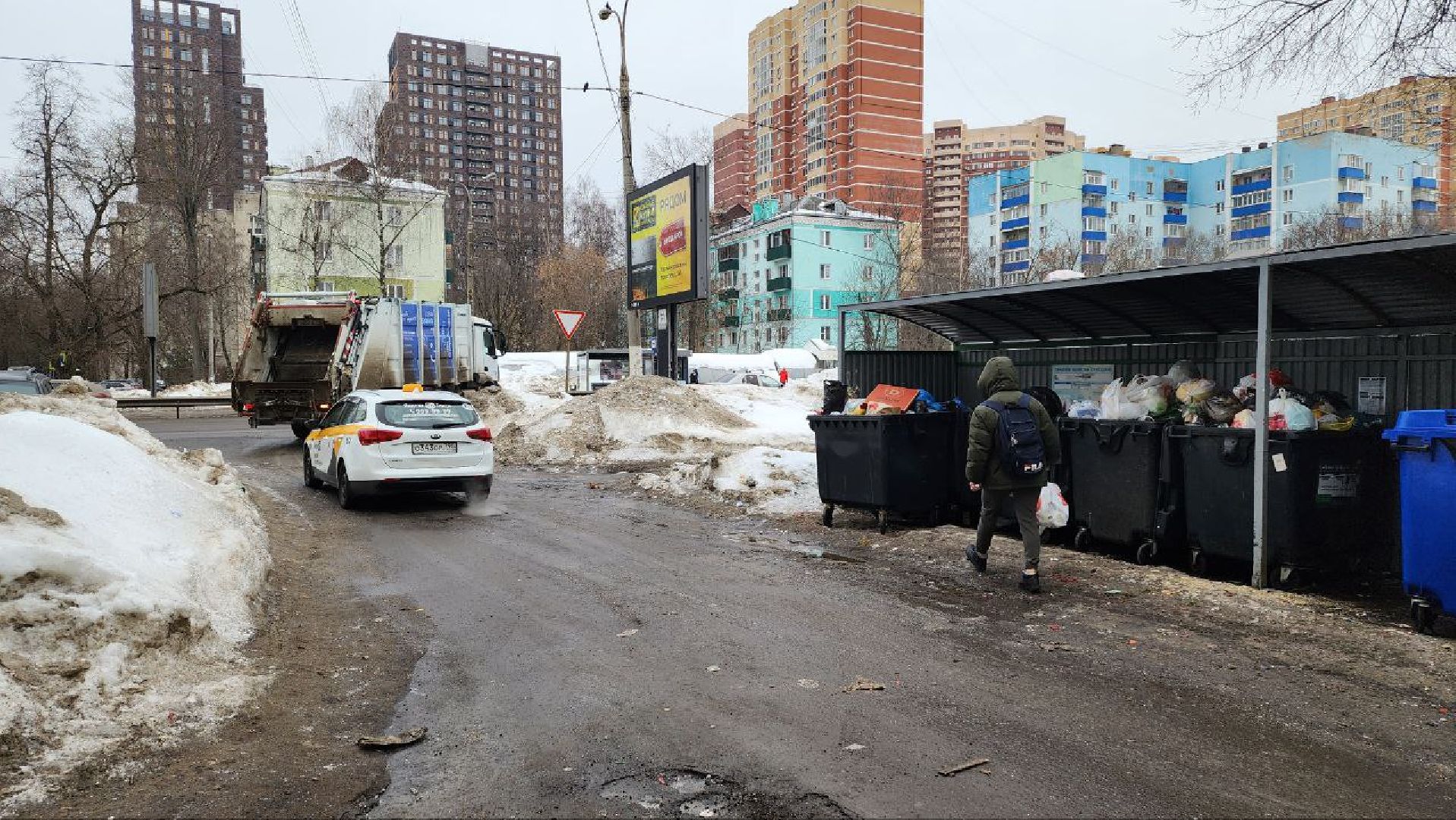 люберцы, глава городского округа люберцы владимир волков, контейнерные площадки, уборка мусора,