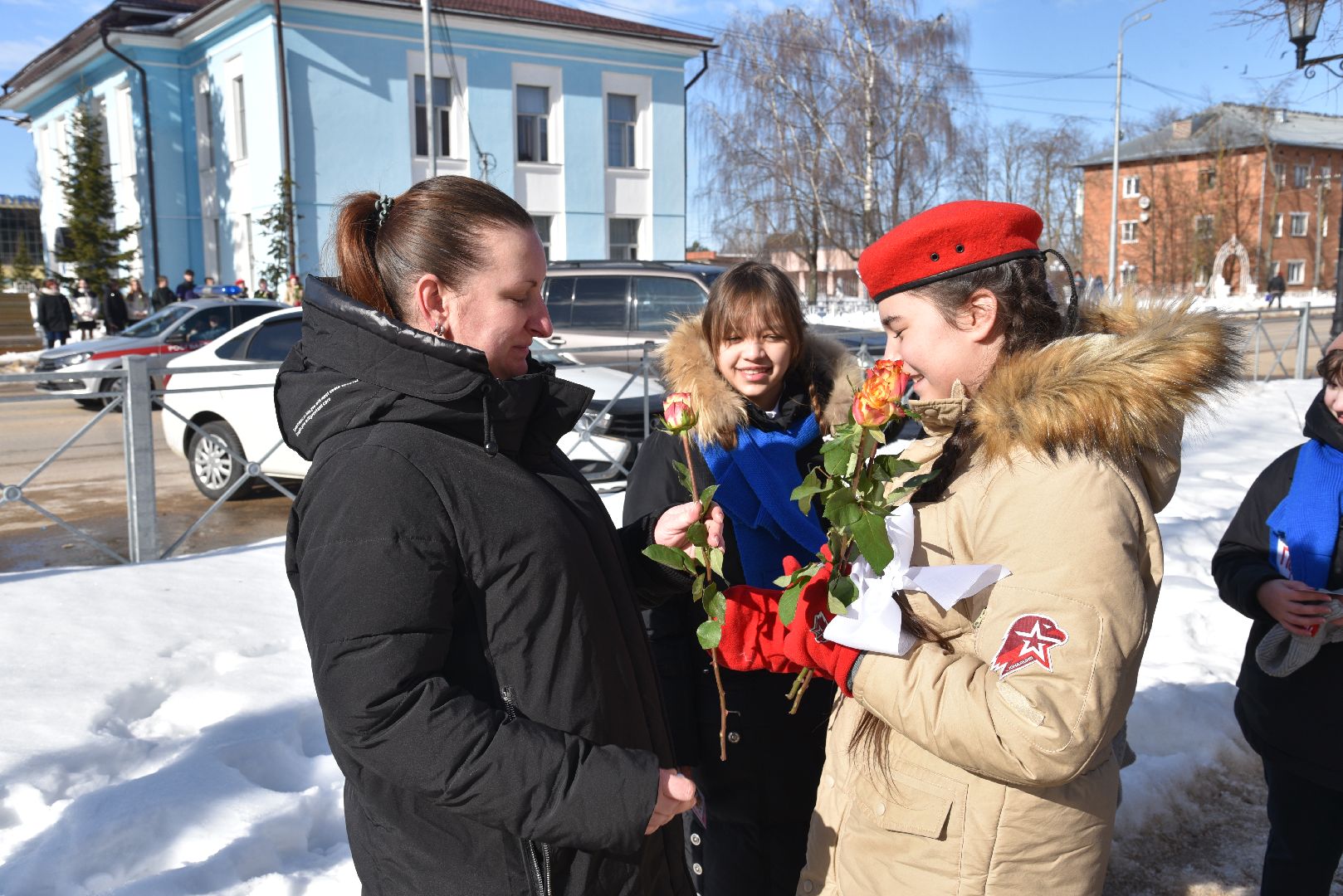 лотошино, акция, движение первых, юнармия, 8 марта,