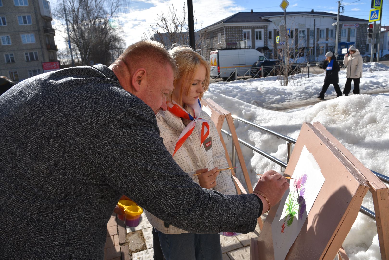 лотошино, акция, движение первых, юнармия, 8 марта,