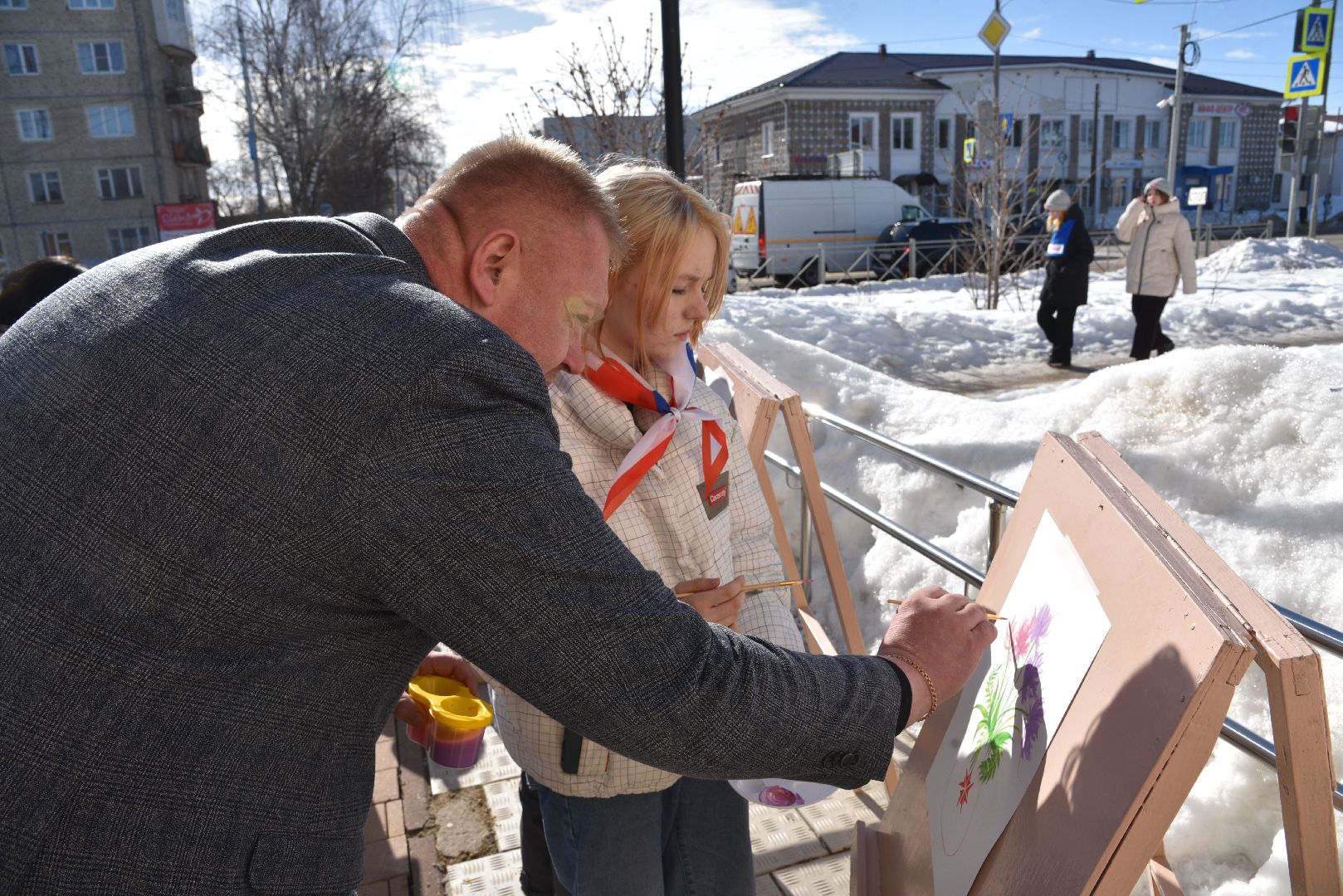 лотошино, акция, движение первых, юнармия, 8 марта,