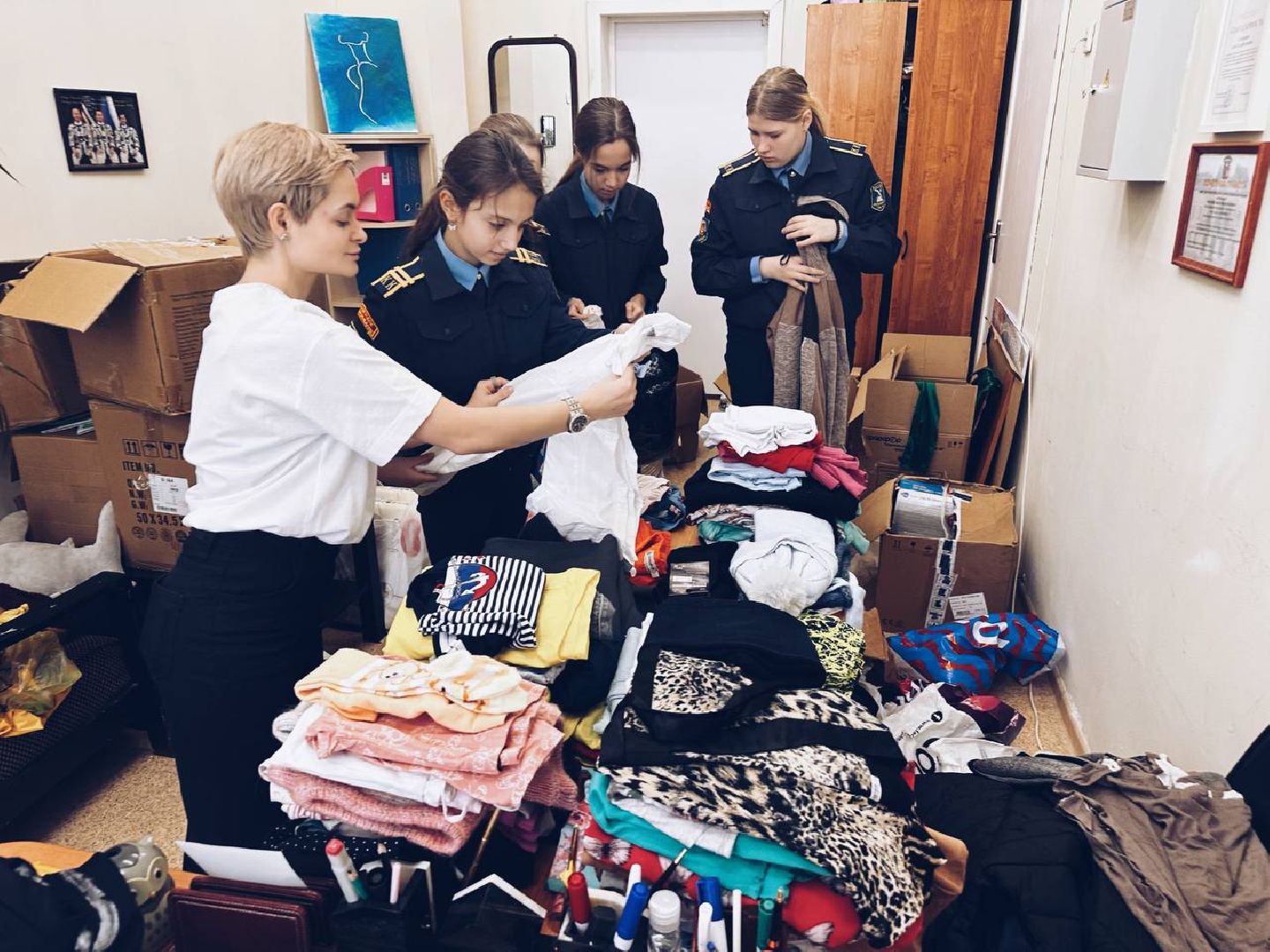 СВО, гуманитарная помощь, школа, Лосино-Петровский, ДНР,