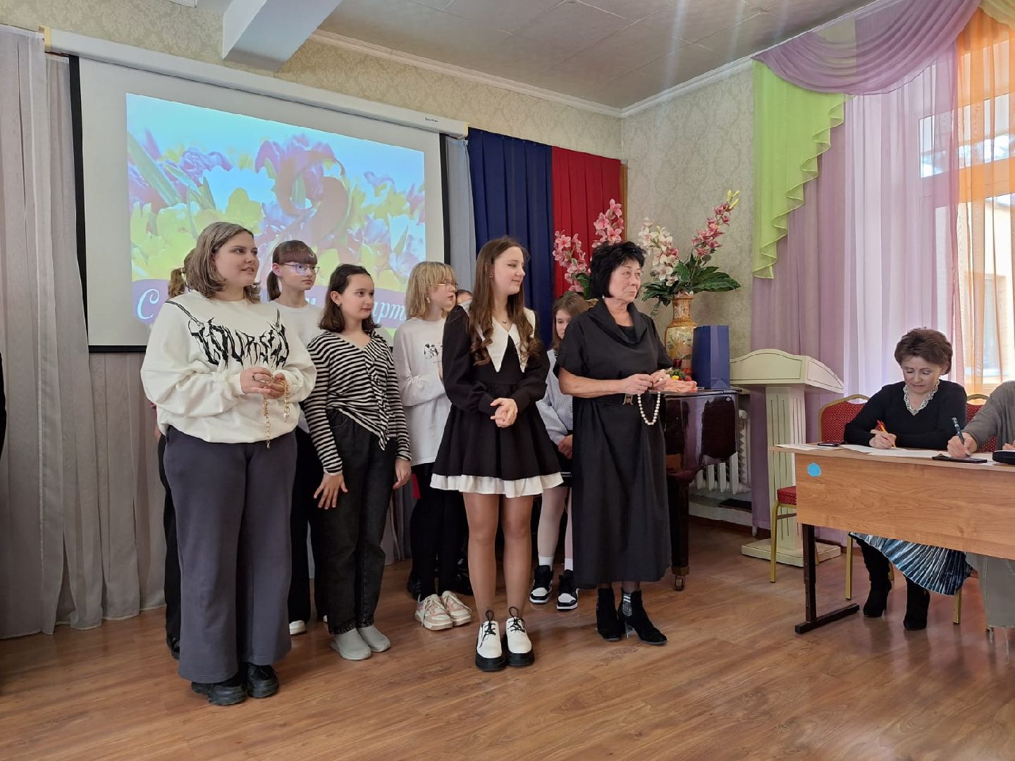 пушкино, лицей, 8 марта, международный женский день, конкурс,