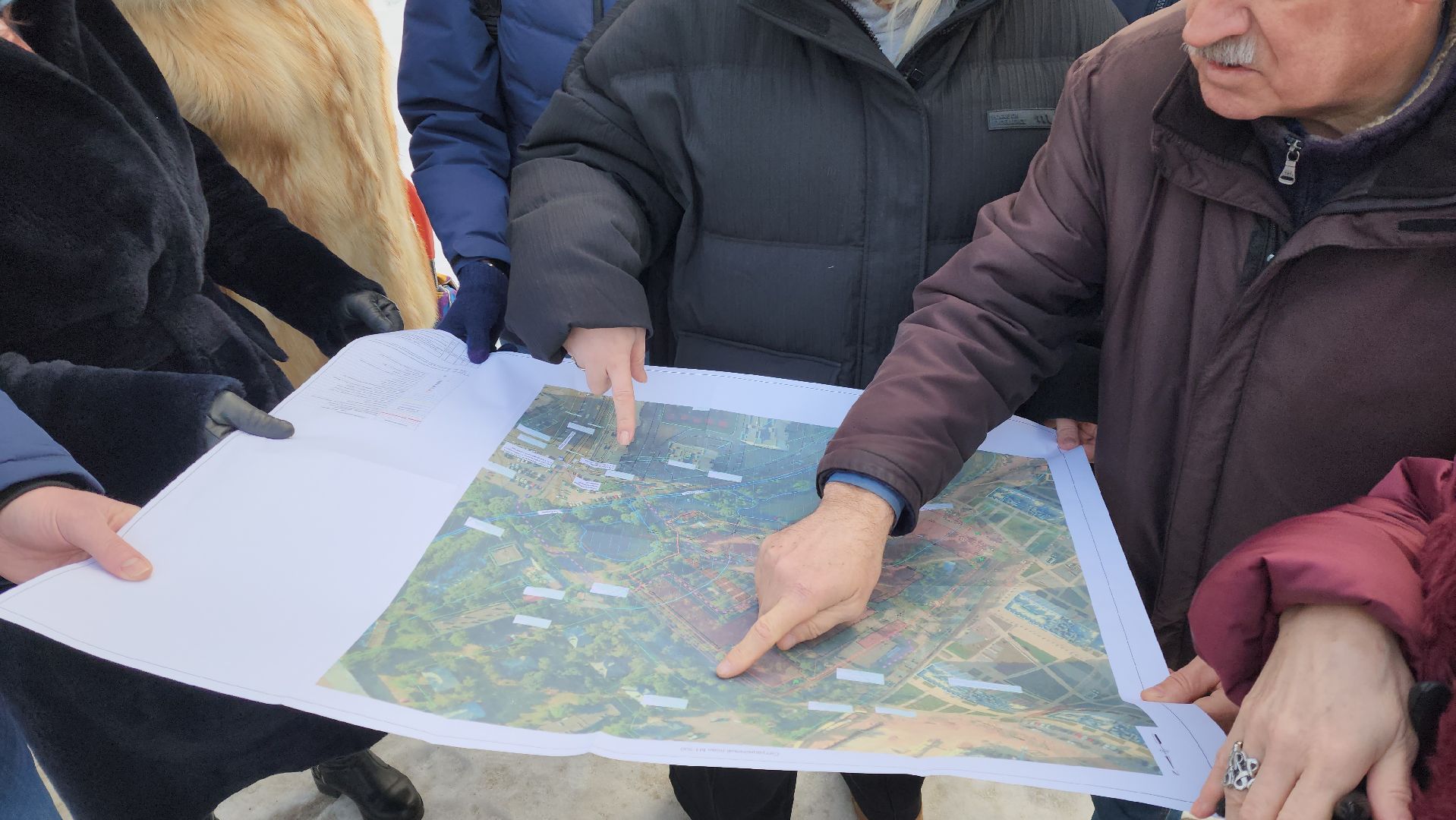 вок, схема движения, жилая застройка,