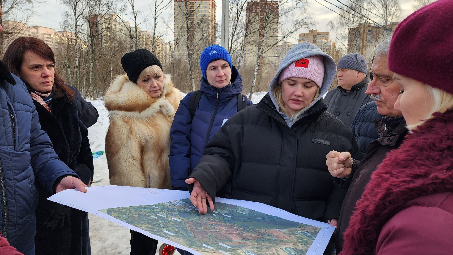 вок, схема движения, жилая застройка,