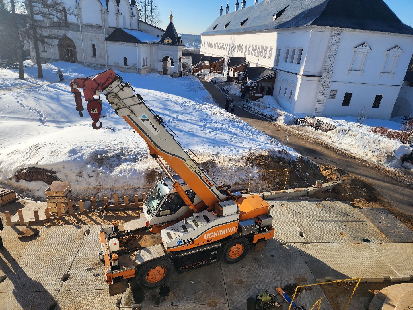 Звенигород, религия, Благовестник,благоустровйство,