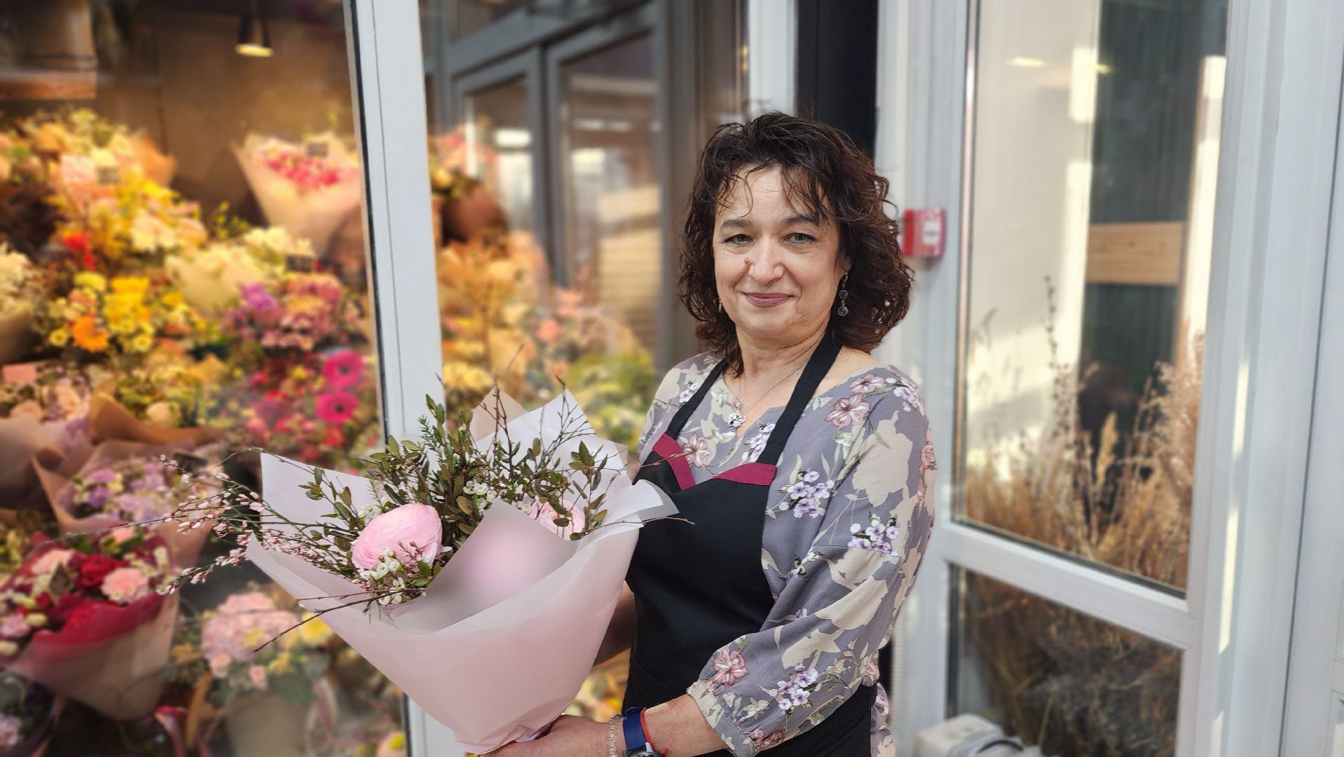 Солнечногорск, флористика, общество, 8 марта, цветы,