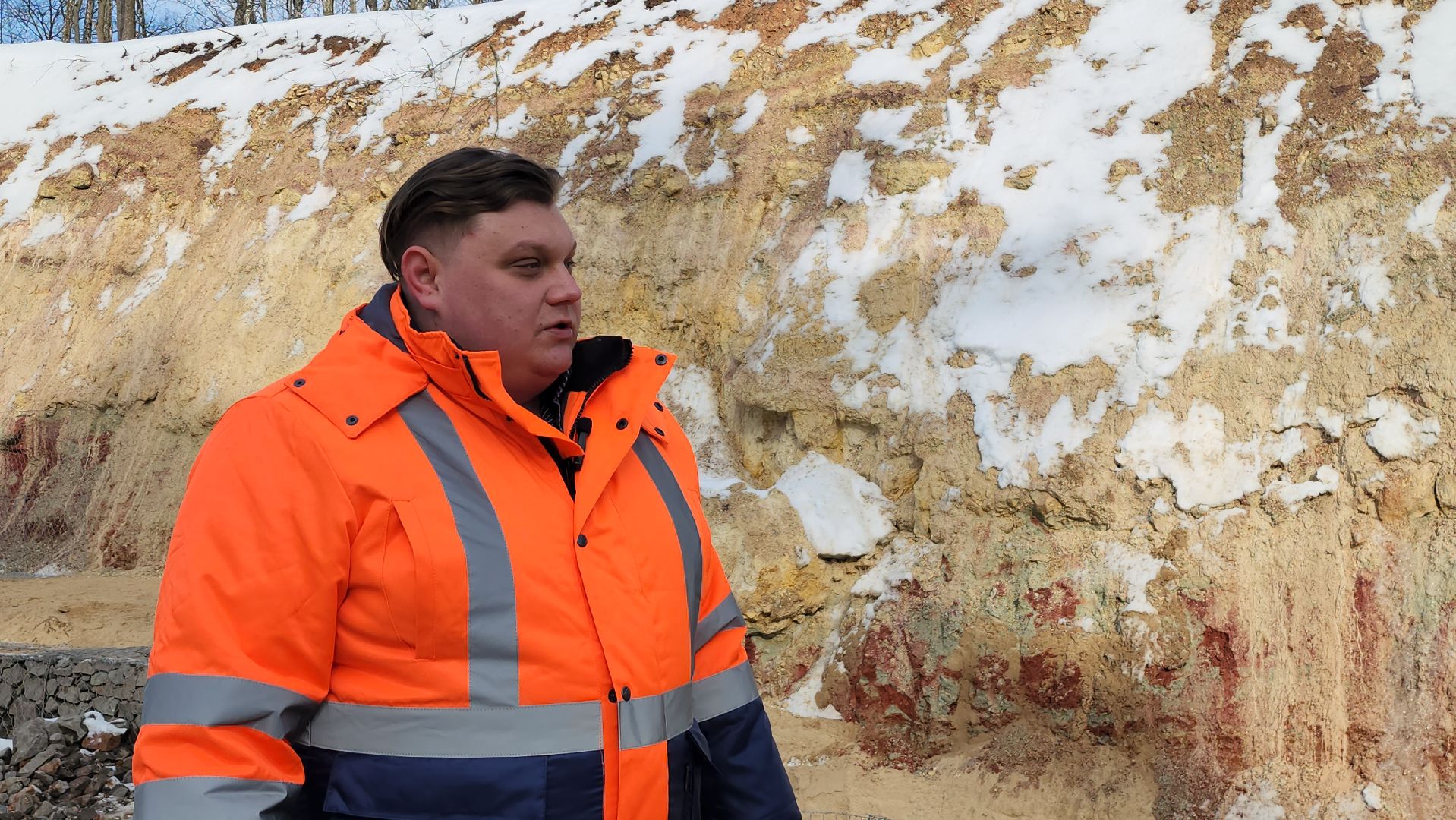 серпухов, строительство дорог, трасса А108, светофоры, габионы,