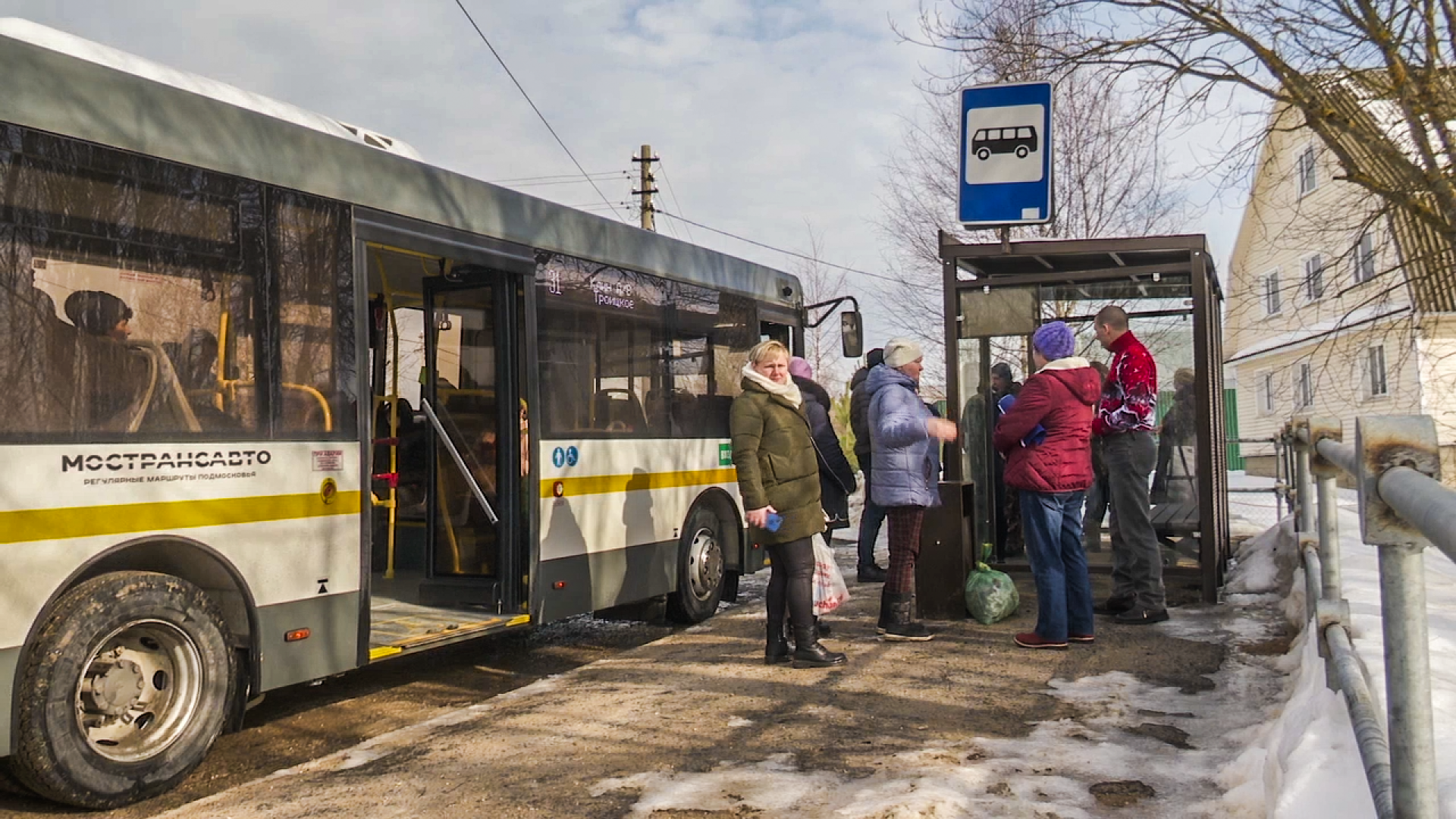 Клин, общество, транспорт, автобусы,