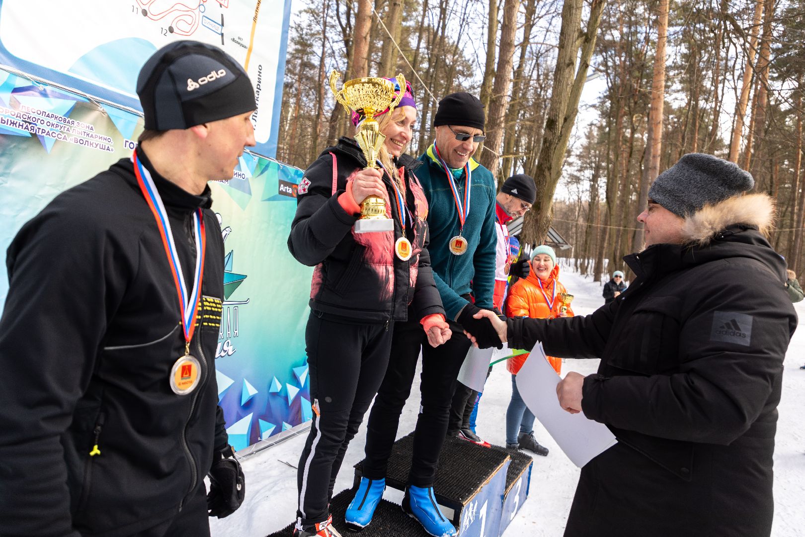 лыткарино, лыжи, трудовые коллективы,