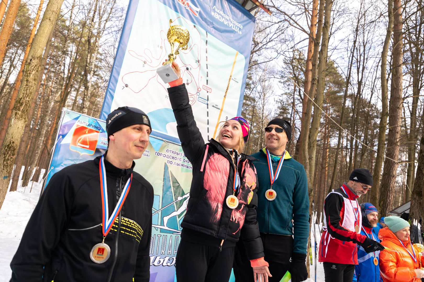 лыткарино, лыжи, трудовые коллективы,