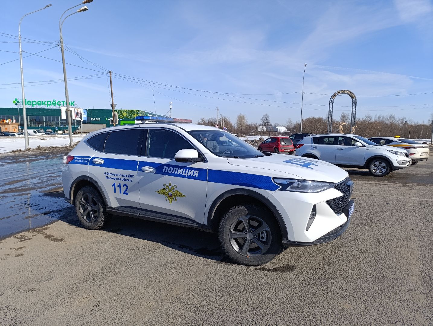 8 марта, Бронницы, Поздравления от ДПС, Сотрудники ГИБДД поздравляют с 8 марта,