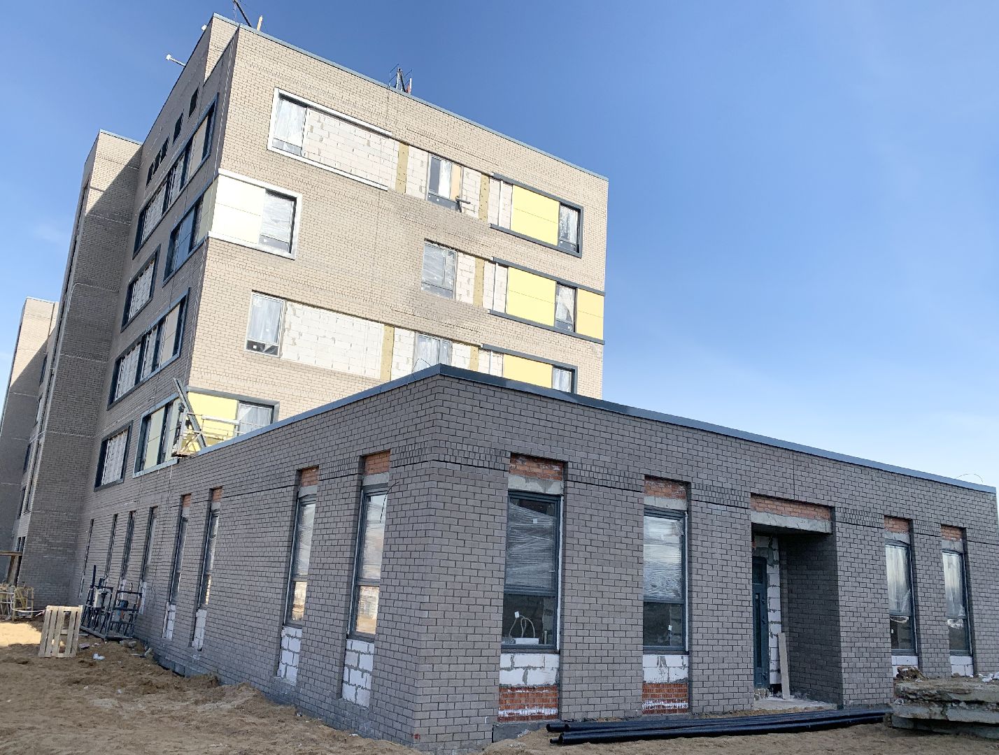 Балашиха, Подмосковье, Строительство, новая поликлиника, поликлиника в микрорайоне Саввино,