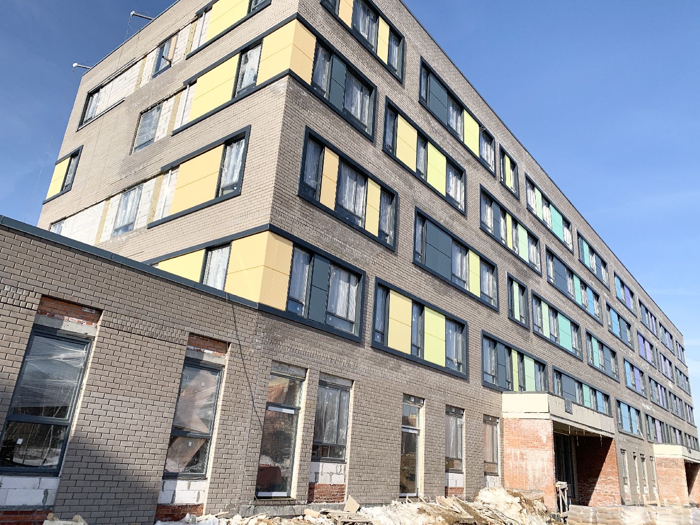 Балашиха, Подмосковье, Строительство, новая поликлиника, поликлиника в микрорайоне Саввино,