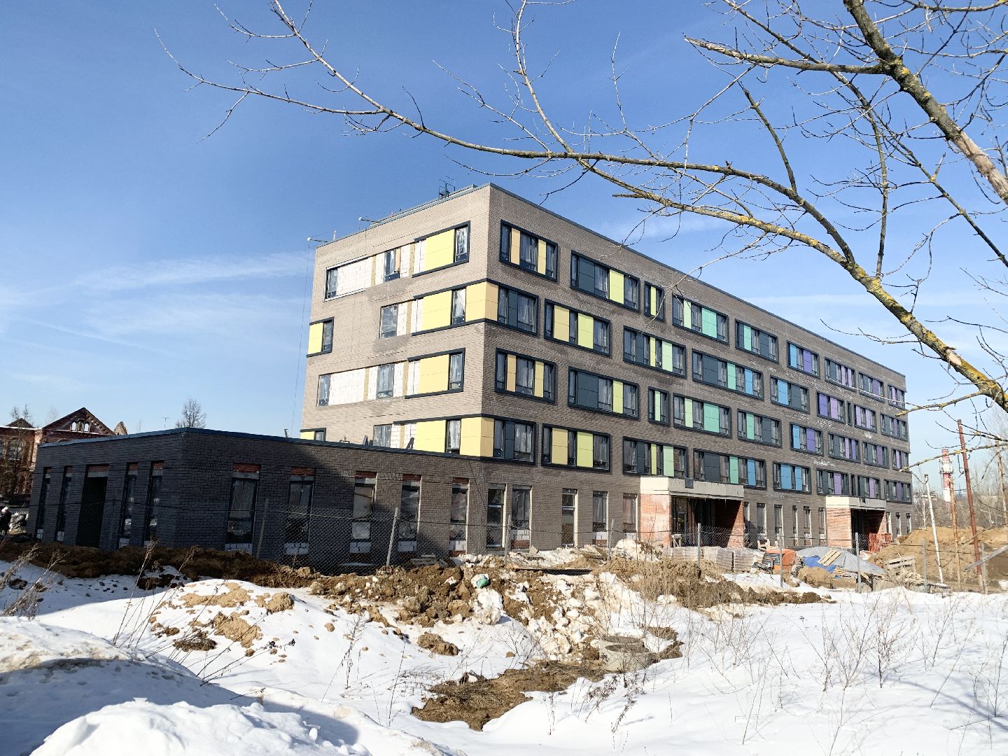 Балашиха, Подмосковье, Строительство, новая поликлиника, поликлиника в микрорайоне Саввино,