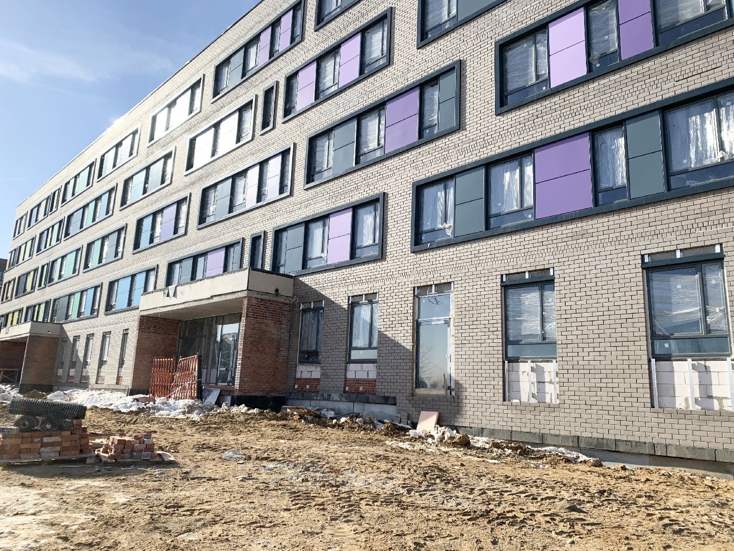 Балашиха, Подмосковье, Строительство, новая поликлиника, поликлиника в микрорайоне Саввино,