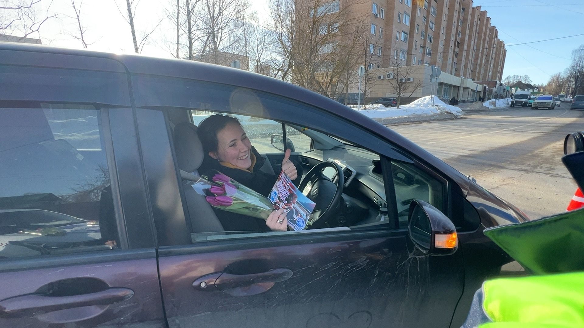 Солнечногорск, 8 марта, Праздник, международный женский день, девушки, Гибдд,