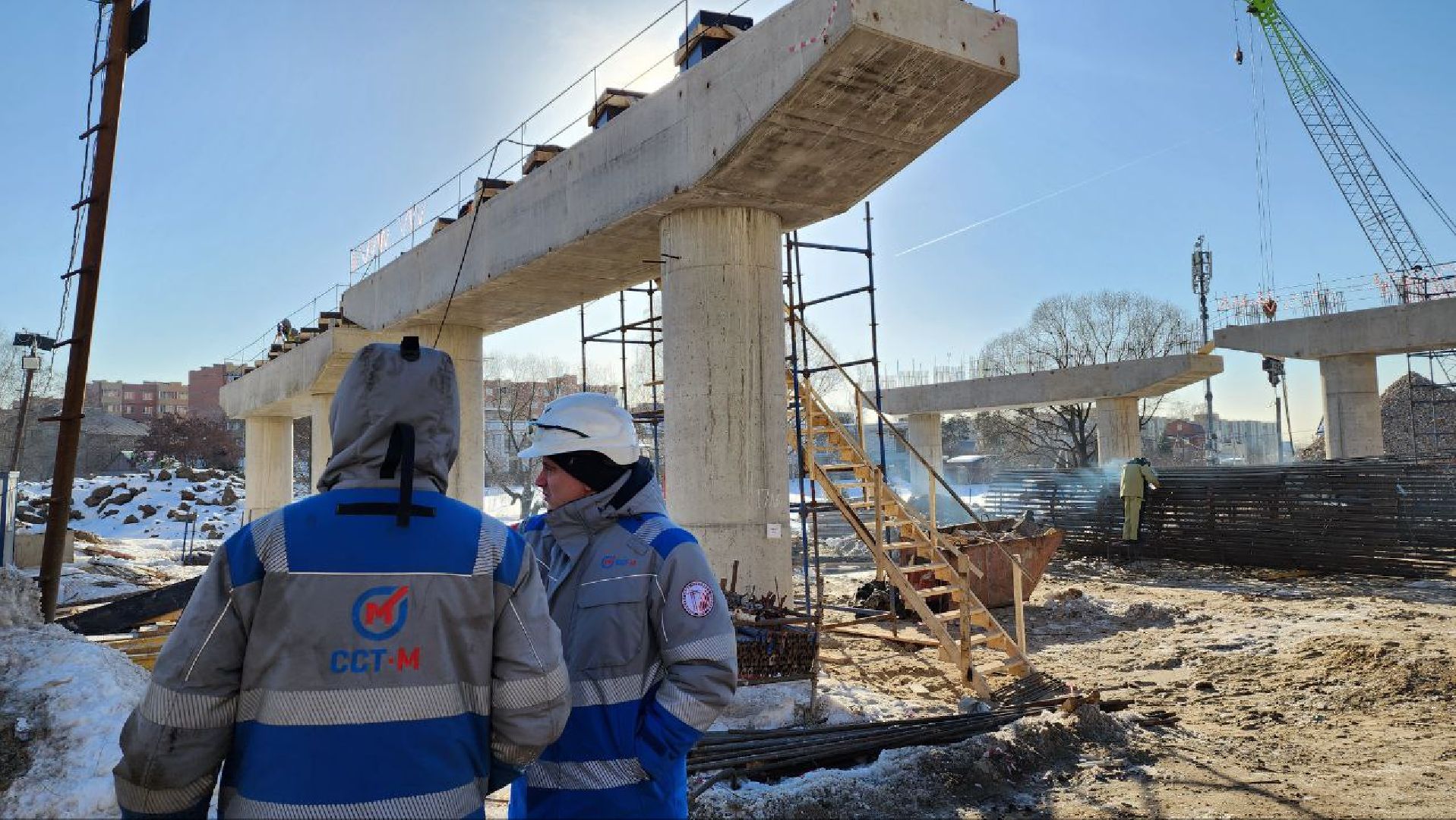 Люберцы, строительство, мост,