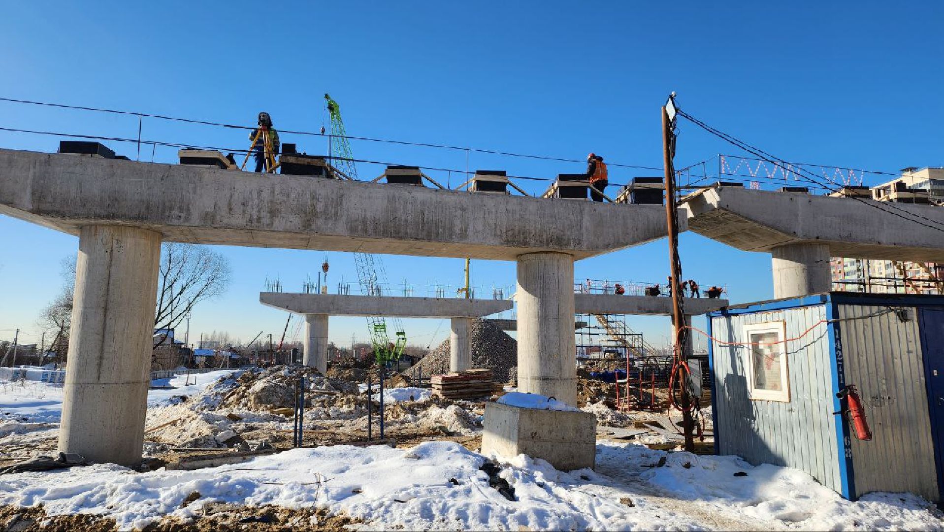 Люберцы, строительство, мост,