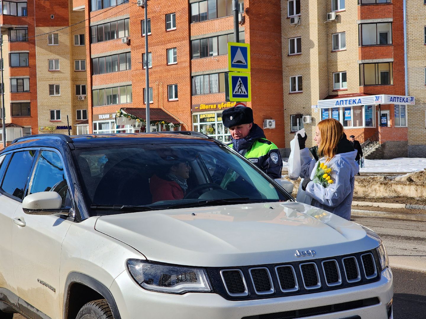 госавтоинспекция, Дубна, Цветы для автоледи, Рейд,