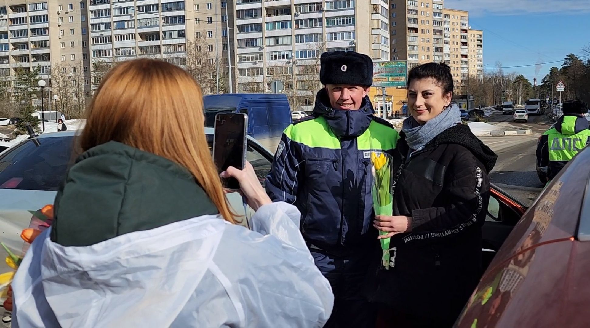 госавтоинспекция, Дубна, Цветы для автоледи, Рейд,