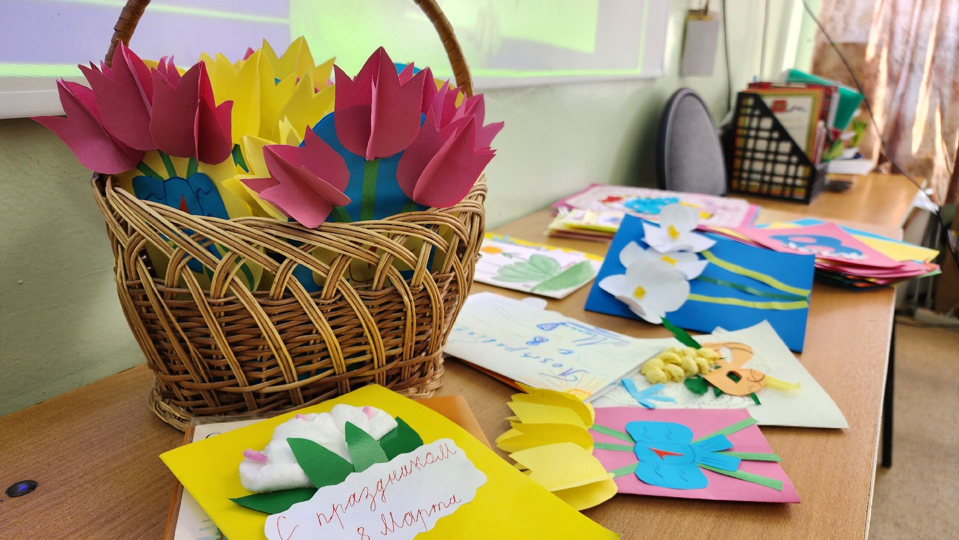 орлята россии, протвино, 8 марта, открытки, дети,