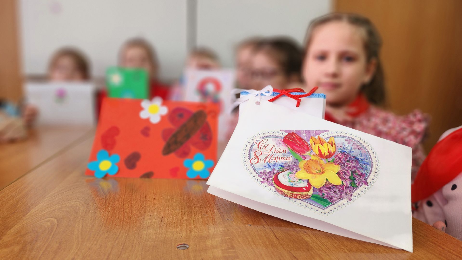 орлята россии, протвино, 8 марта, открытки, дети,