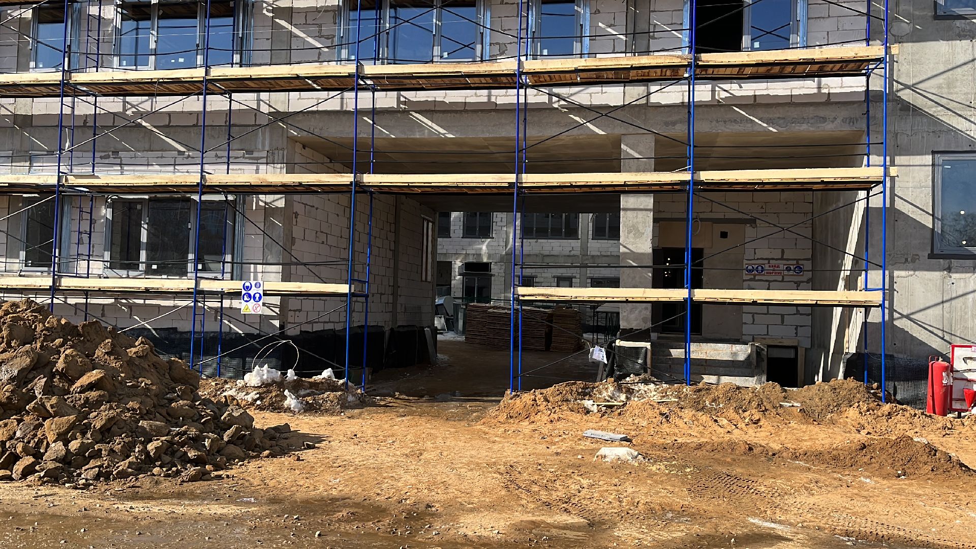 новая школа, строительство, строительство школы,