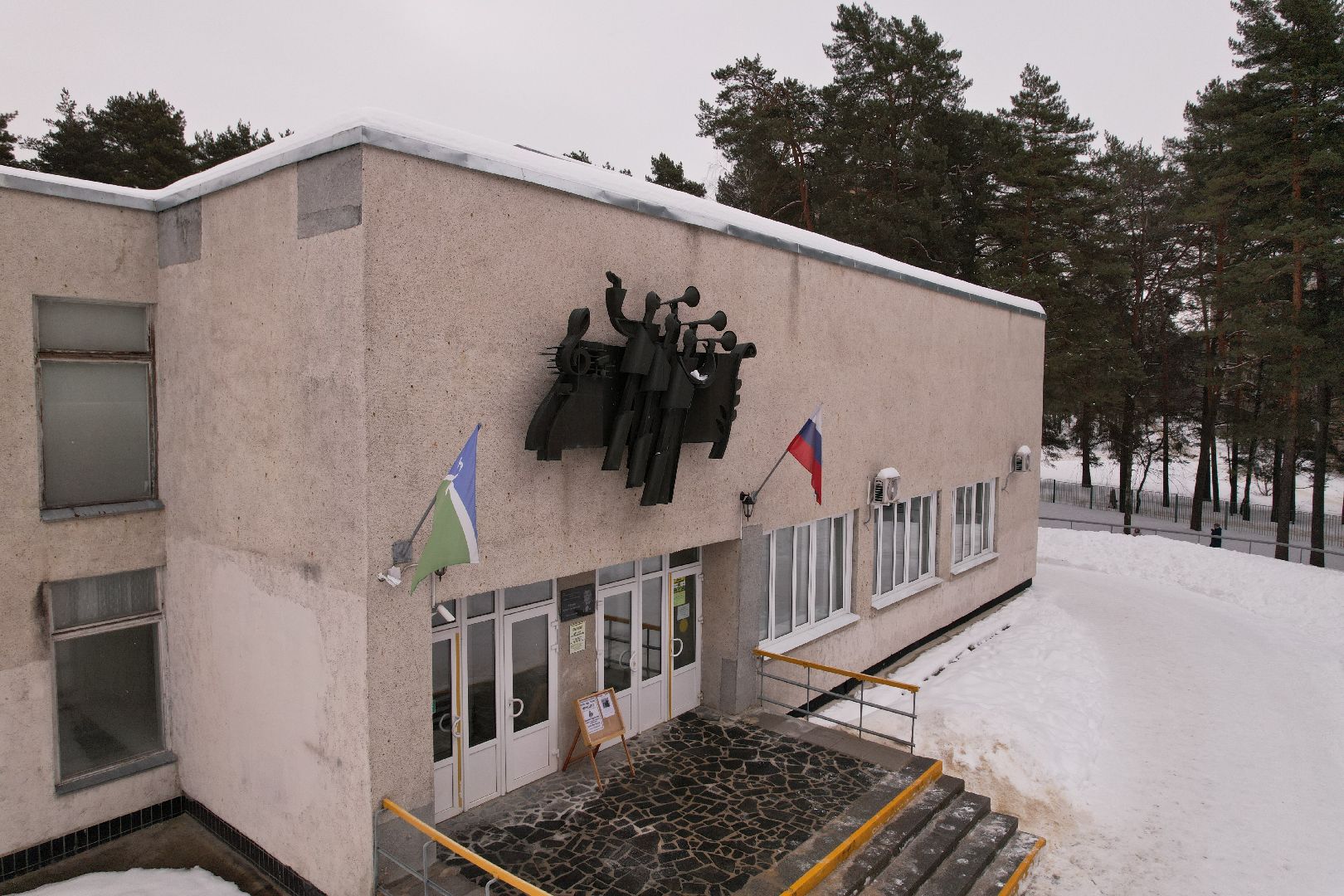 видео с коптера, протвино, лесничество, дети, школа,