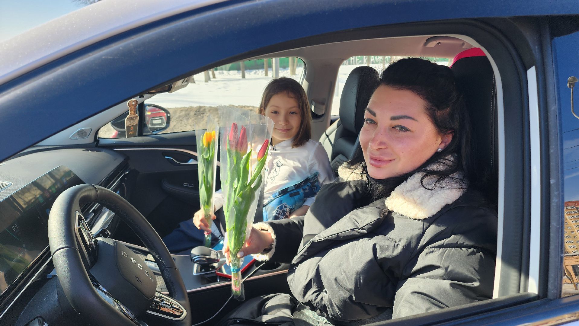 Егорьевск, госавтоинспекция, госавтоинспекторы, Подмосковье, Московская область, 8 марта,