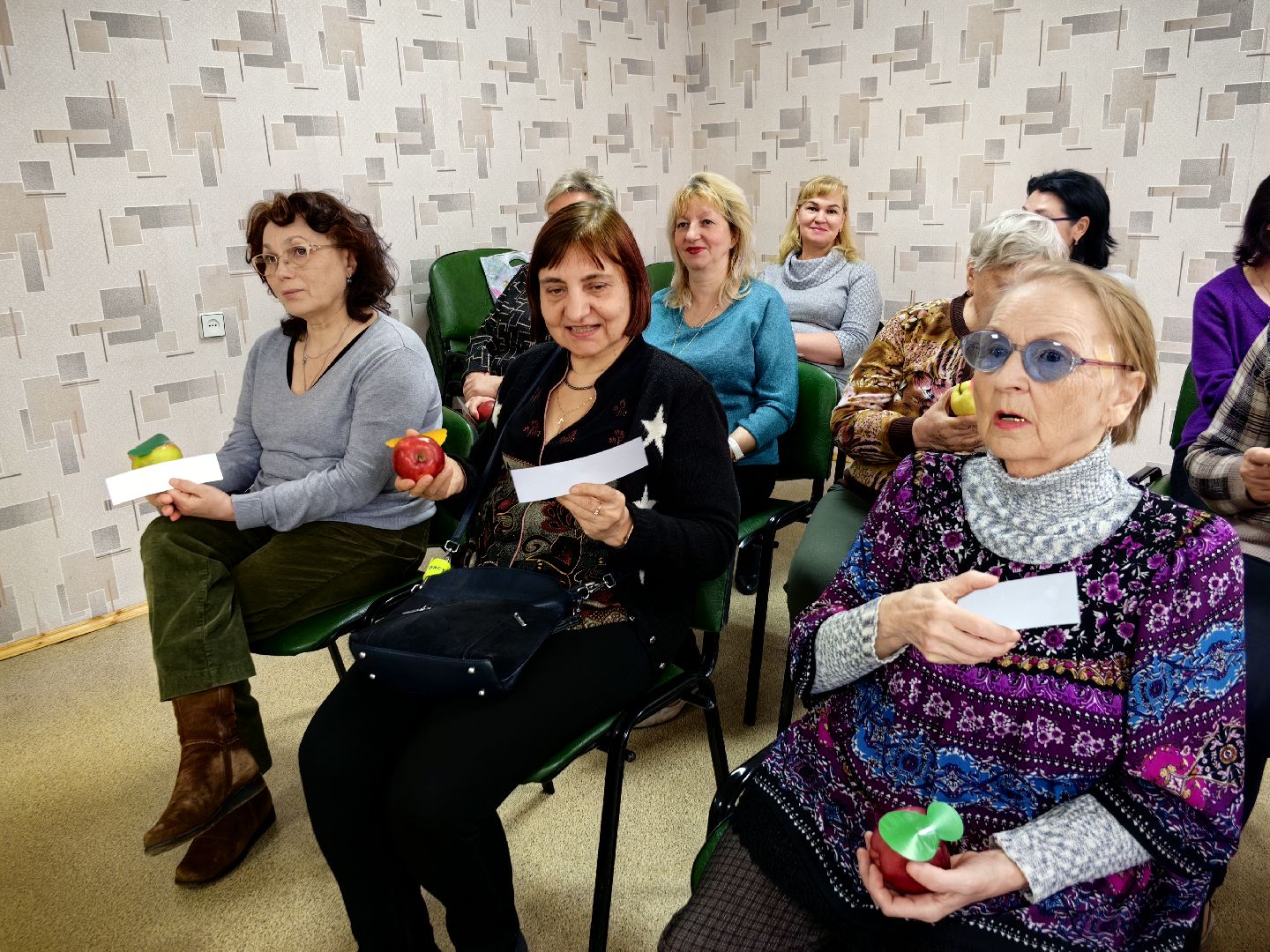 Активное долголетие, 8 Марта, поздравления, юид отряд,