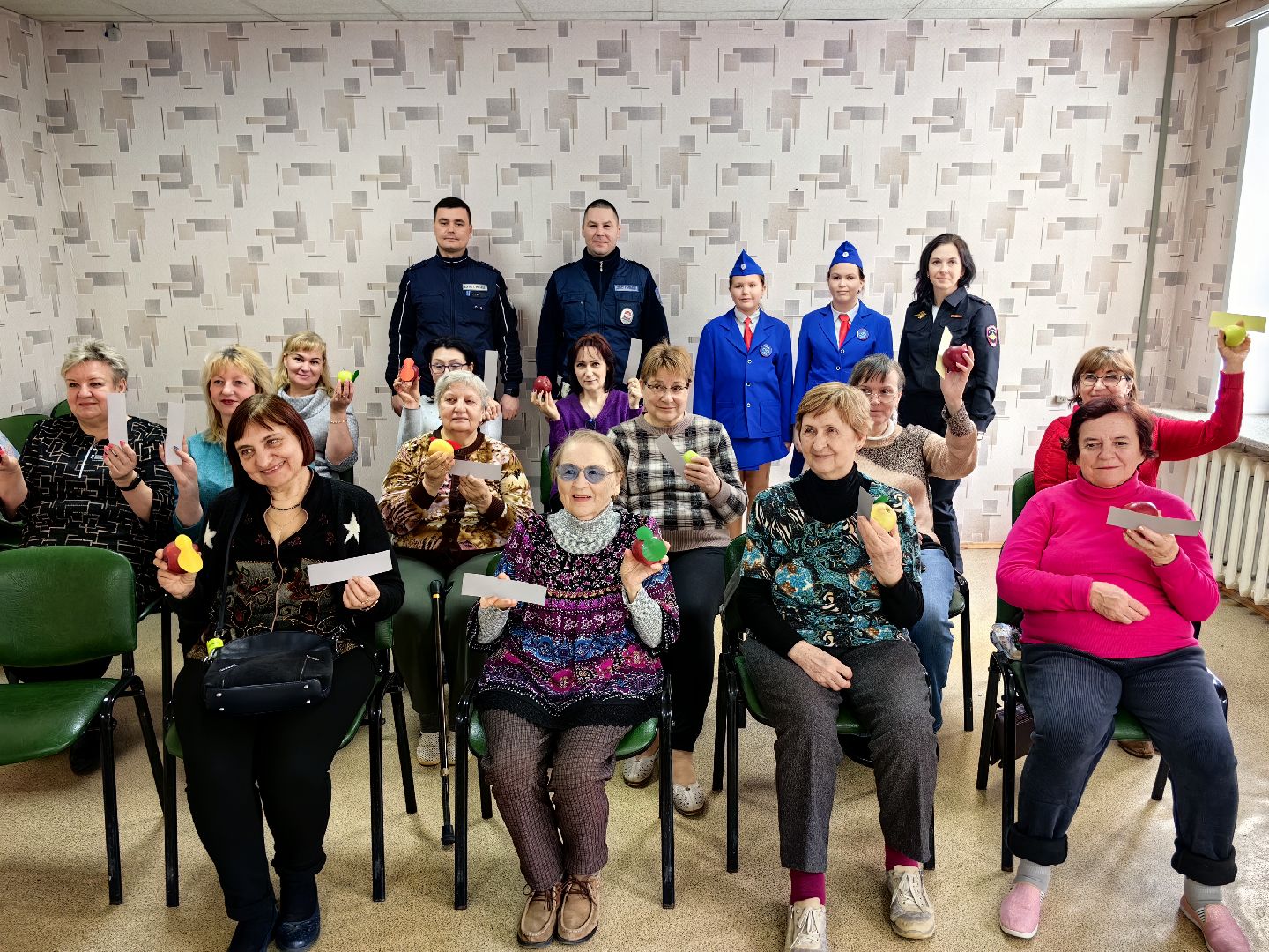 Активное долголетие, 8 Марта, поздравления, юид отряд,