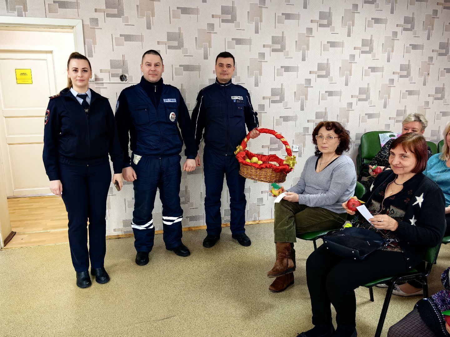 Активное долголетие, 8 Марта, поздравления, юид отряд,