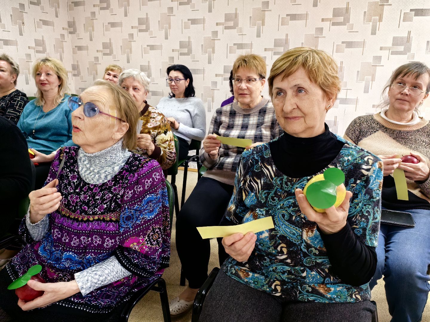 Активное долголетие, 8 Марта, поздравления, юид отряд,