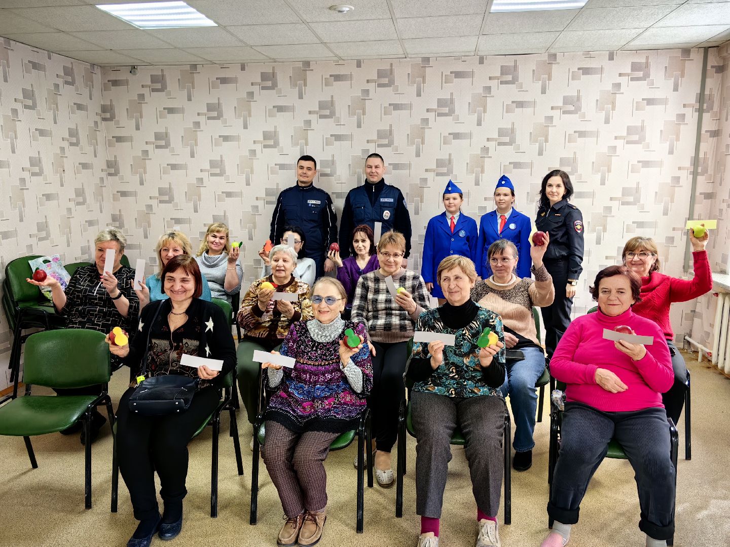 Активное долголетие, 8 Марта, поздравления, юид отряд,