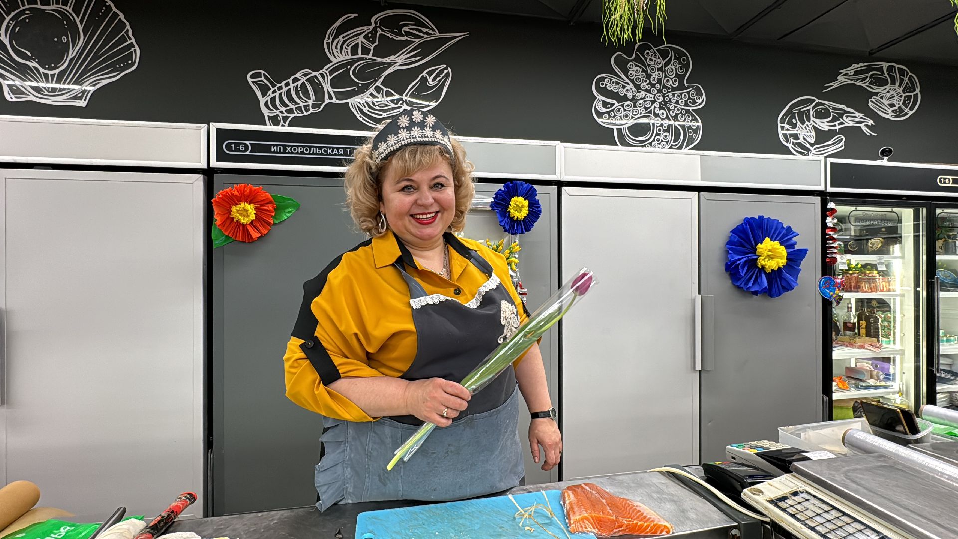 Одинцово, 8 марта, Цветы для дам,