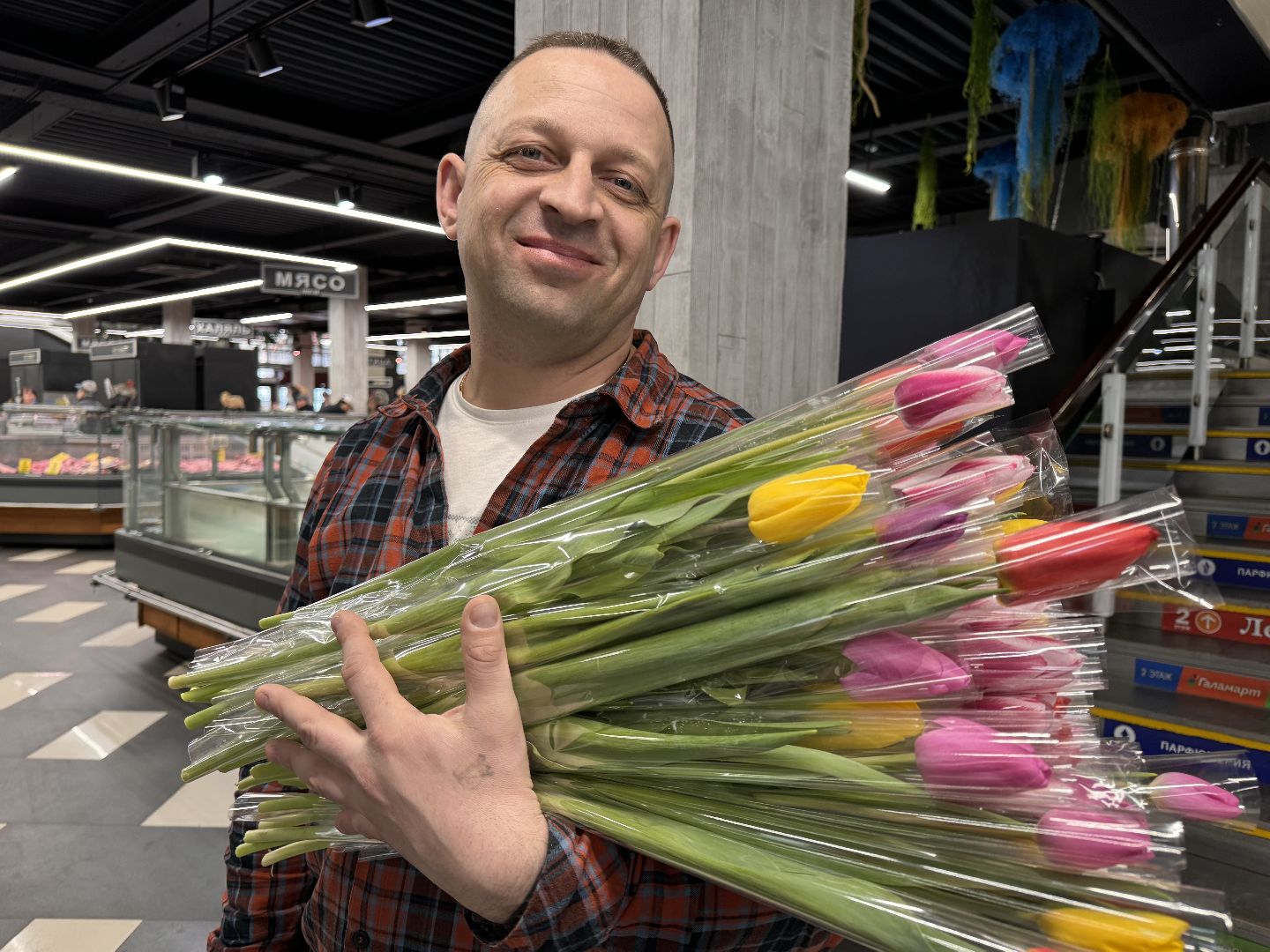 Одинцово, 8 марта, Цветы для дам,