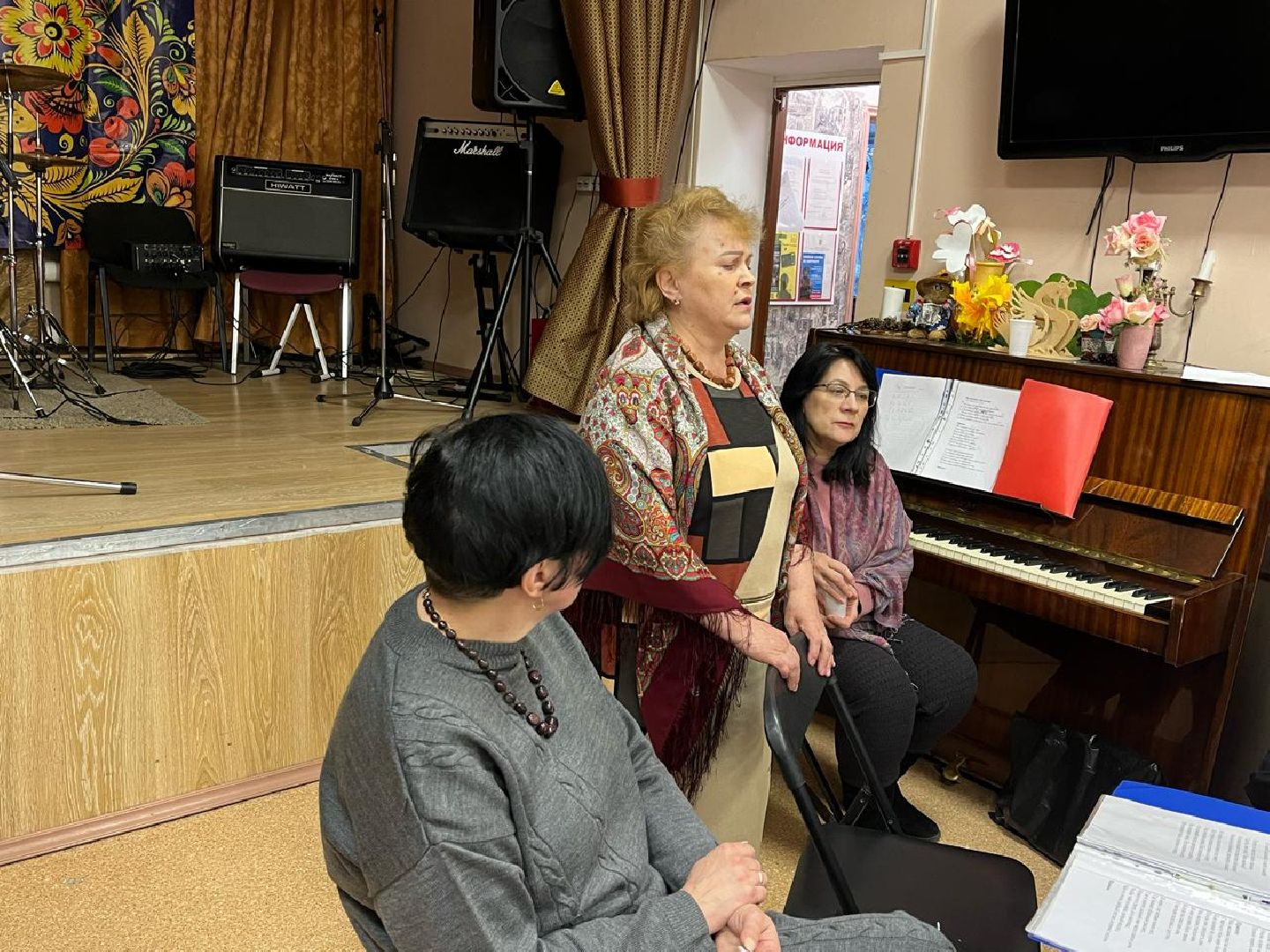 пушкино, село, международный женский день, праздник, чаепитие,