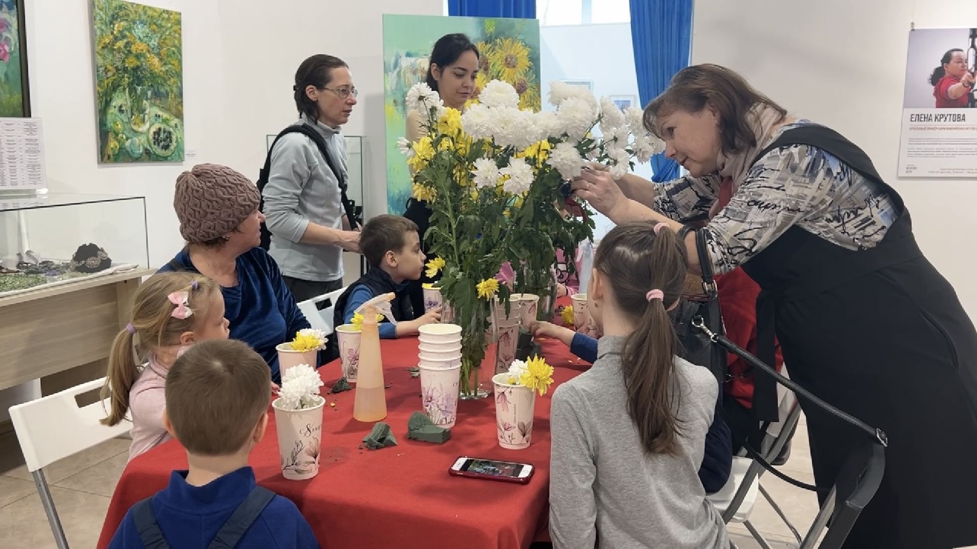химки, 8 марта, мастер-класс, дети,