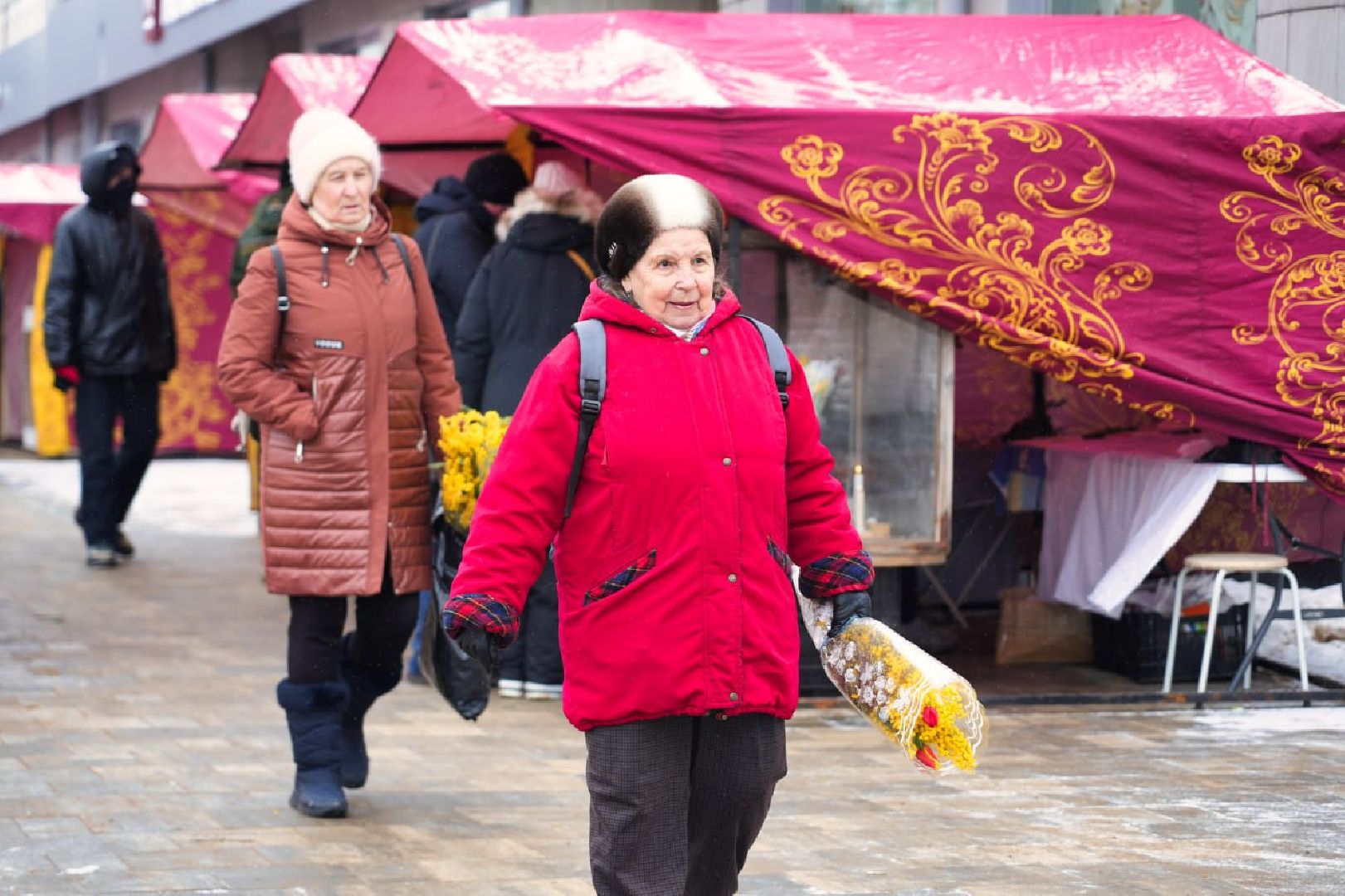 Сергиев Посад, 8 Марта, Праздник, Весна, Цветы, Сергиево-Посадская ТПП,