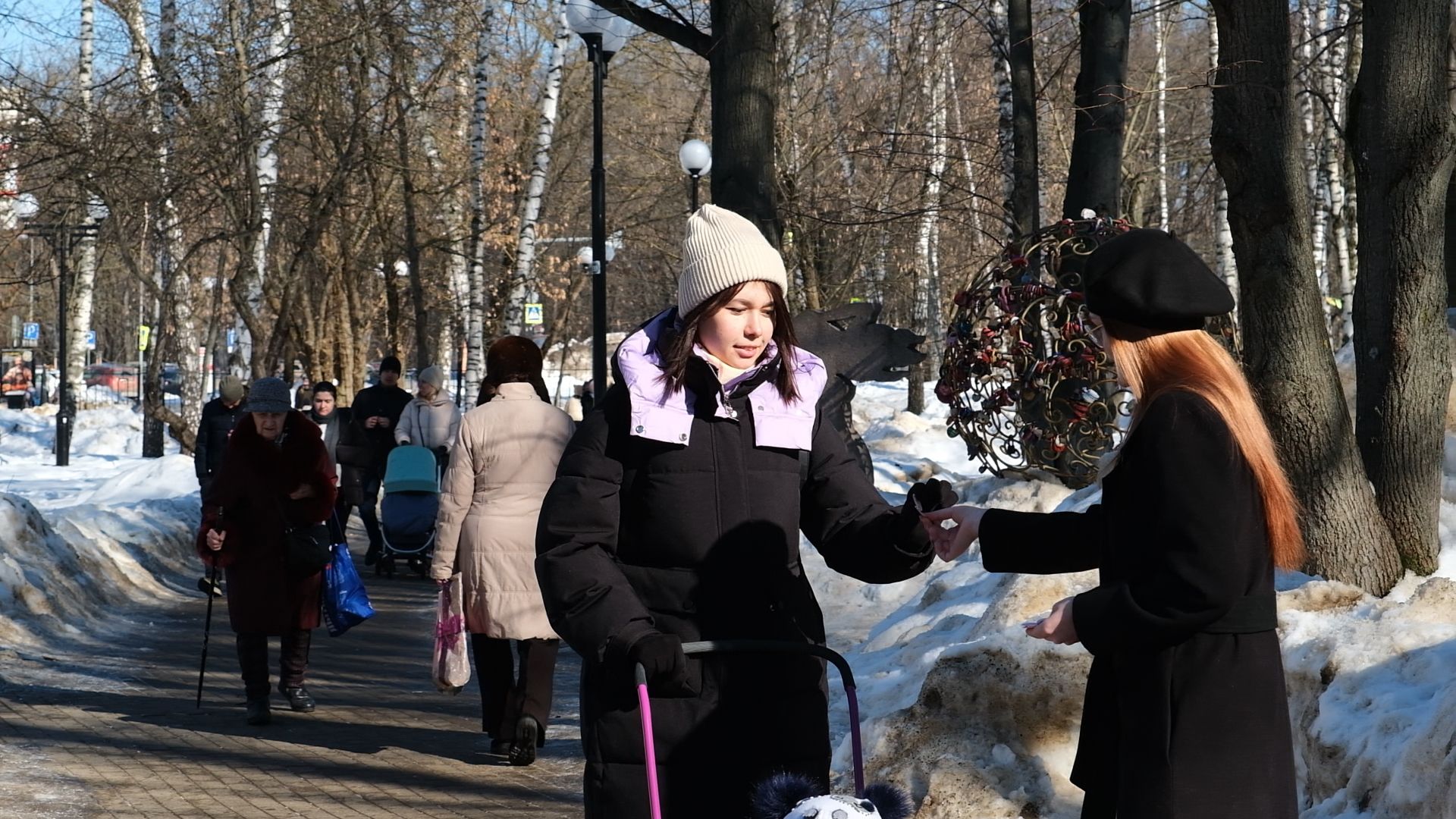 лыткарино, общество, 8 марта, парк, открытки,