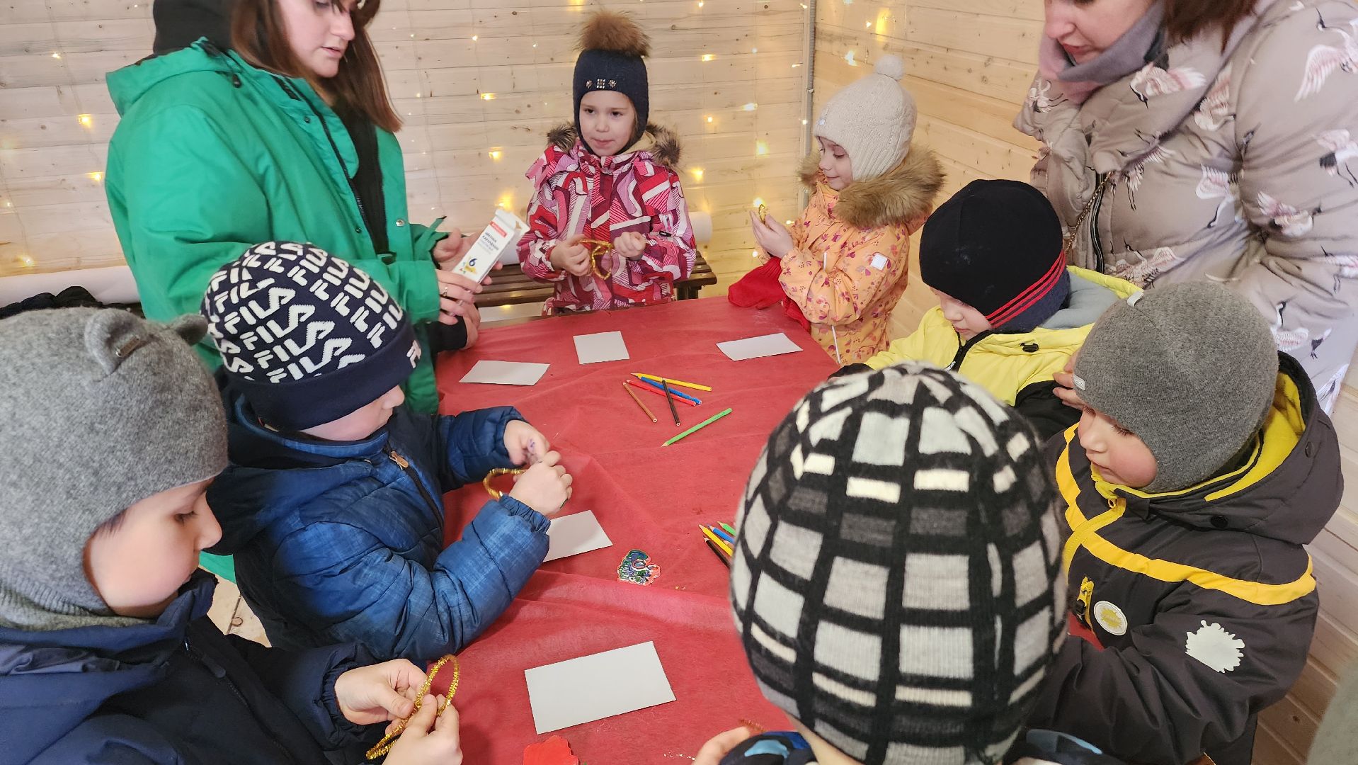 Долгопрудный, 8 марта, марстер-классы, открытки, дети,