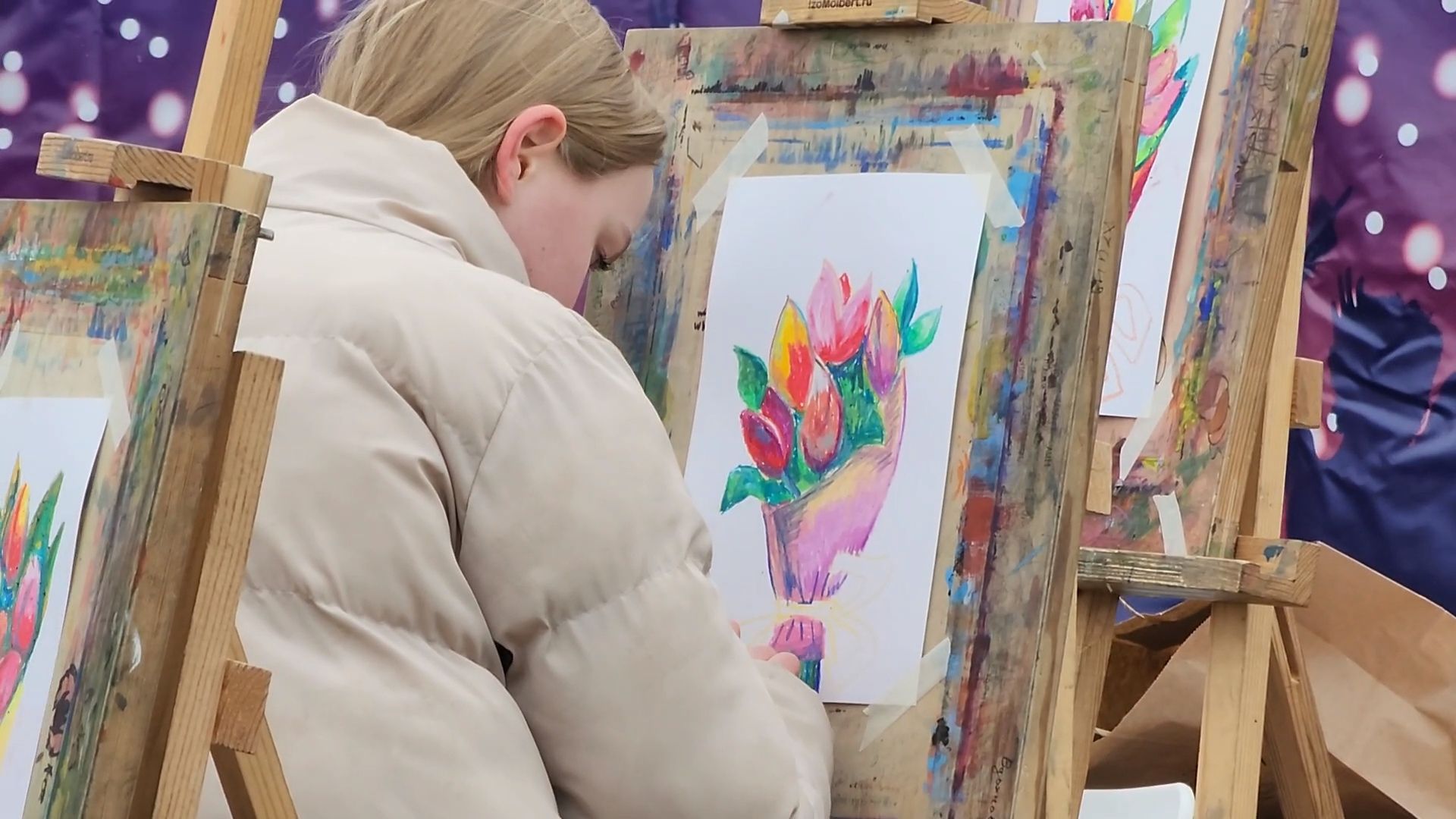 Дубна, Парк семейного отдыха, Праздник, 8 марта,