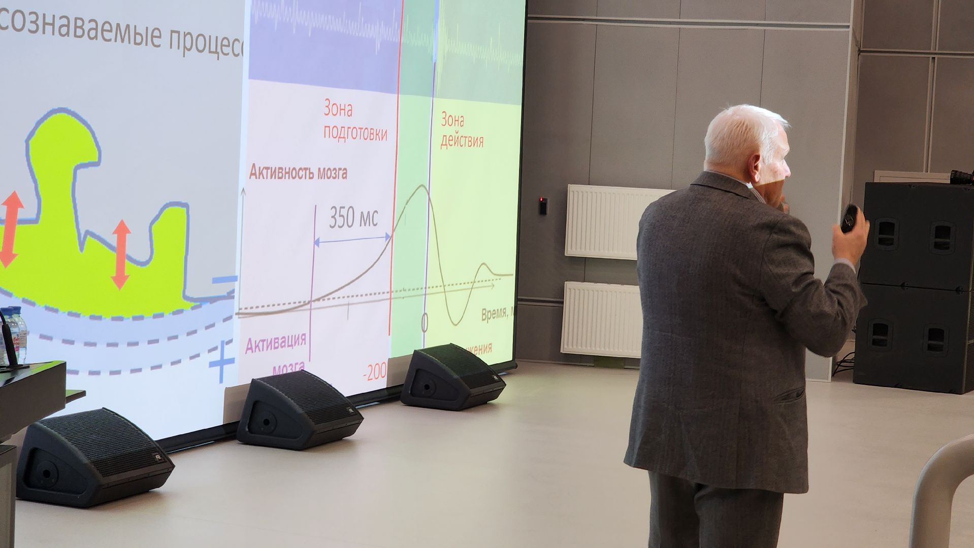 долгопрудный, технопарк, физтех-лицей, лекторий, Александр Каплан, тайны мозга, свобода воли,