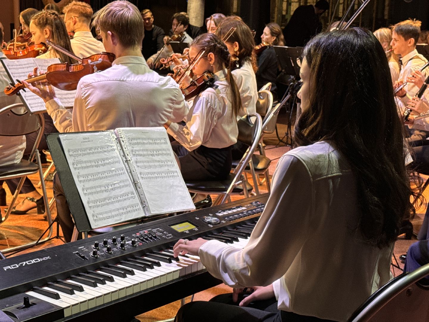 Одинцово, Молоджный оркестр, 8 марта,