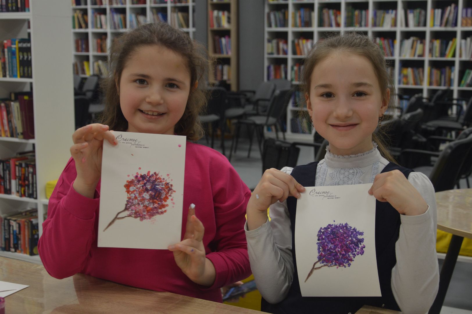 шатура, сакура, пуантилизм, мастер-класс по рисованию, культура, культура подмосковья, городской округ культура, творчество, библиотекарь,