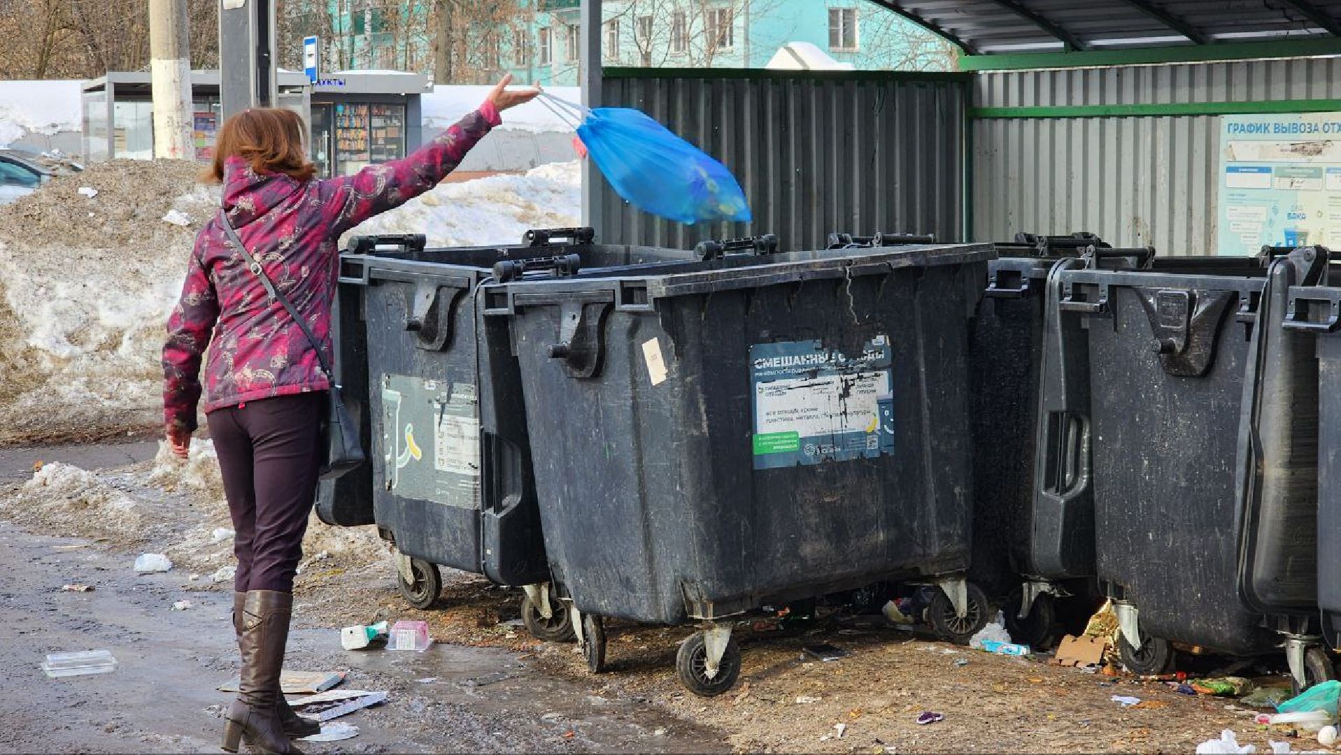 люберцы, уборка мусора, губернатор московской области, контейнерная площадка,
