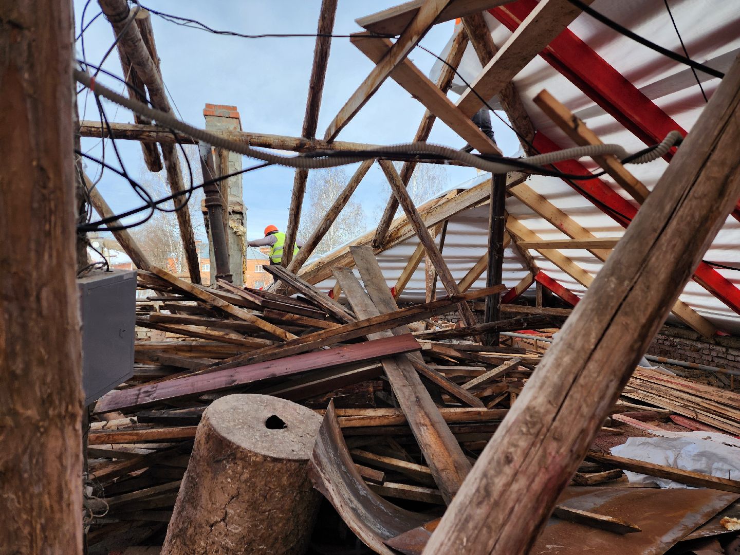 серпухов, улица калинина, жкх, замена кровли, капитальный ремонт,