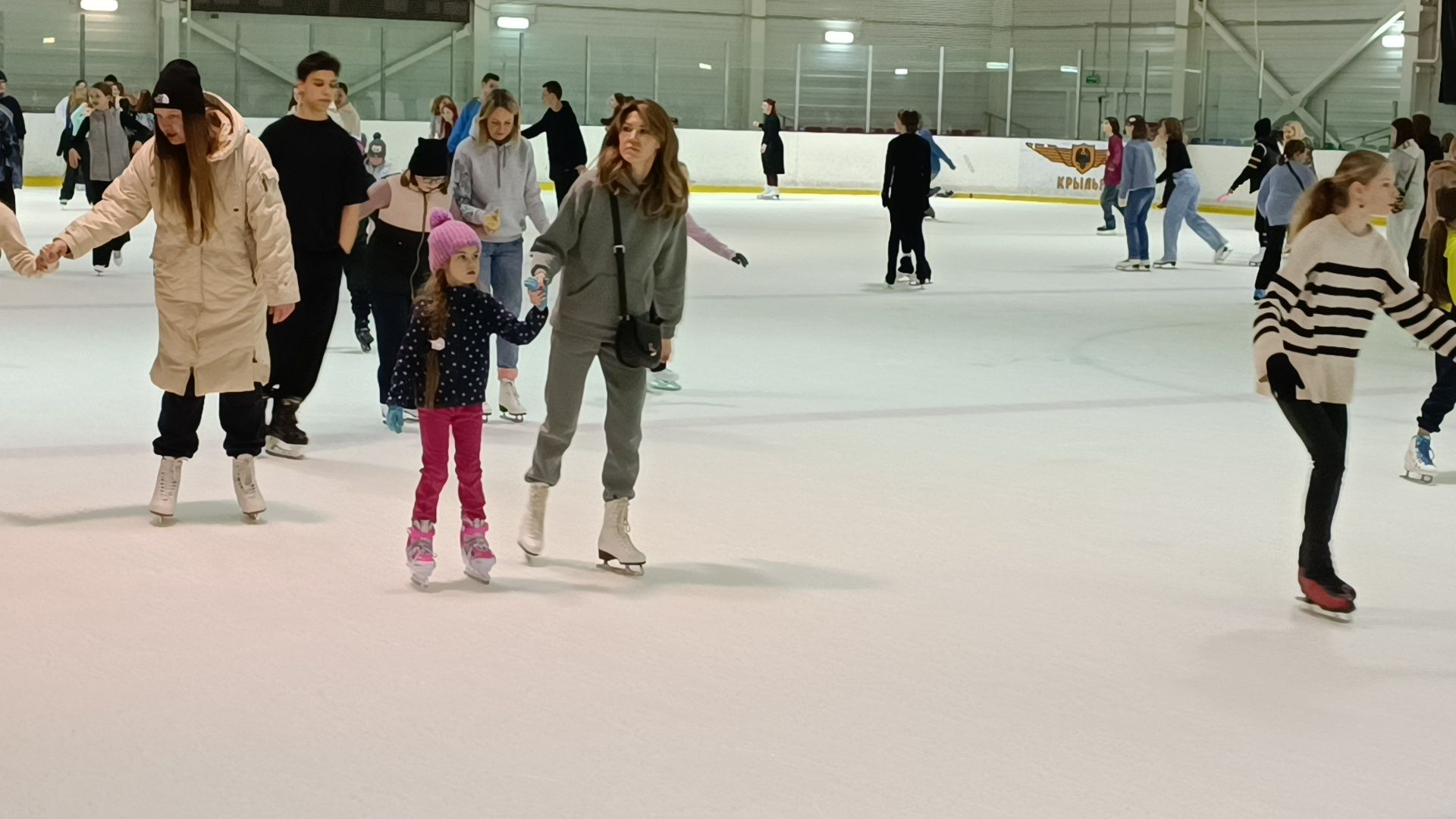 дискотека на льду, лобня, фигурное катание,