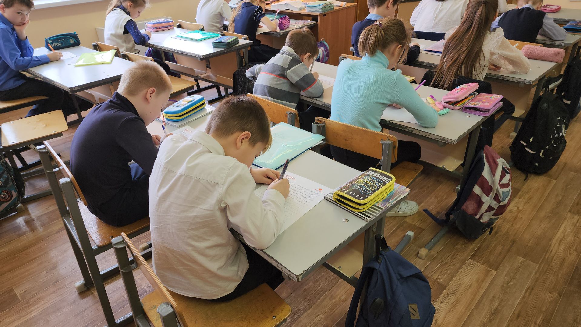 Неделя добрых дел, Добрые дела, Акция, Проект, Дубна, школьники, письмо солдату,